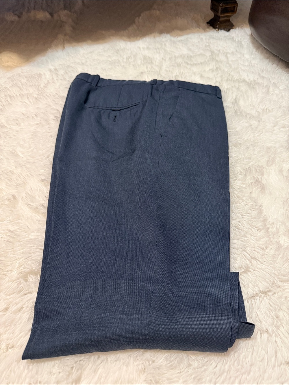 Perry Ellis Men's Navy Dress Pants